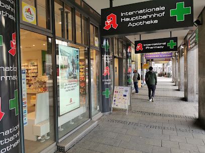 International Pharmacy Hauptbahnhof, магазин біля вокзалу München Hauptbahnhof
