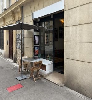 Art café, okolice dworca Marseille-St-Charles