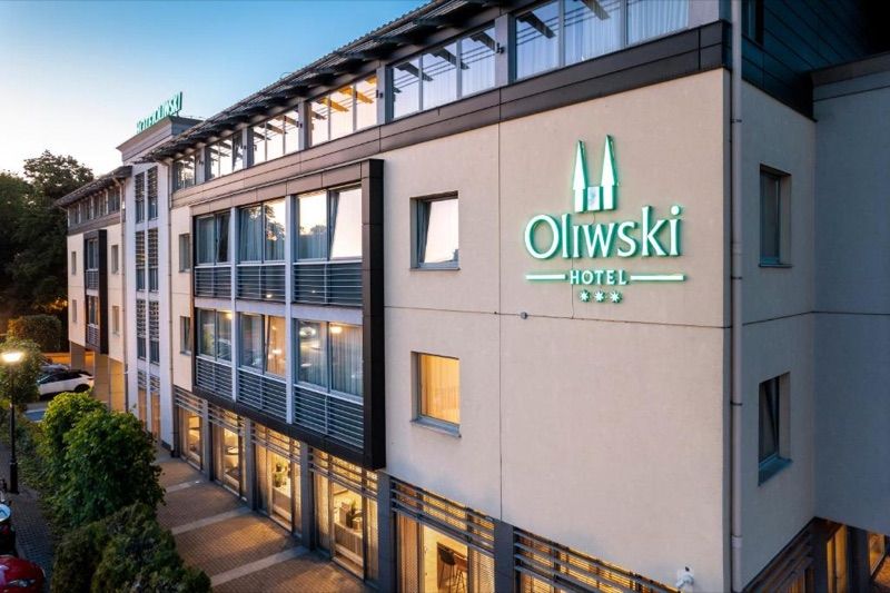 Hotel Oliwski, житло біля вокзалу Гданськ Оліва