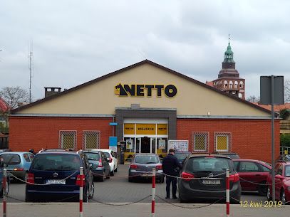 Netto, магазин біля вокзалу Грифіце