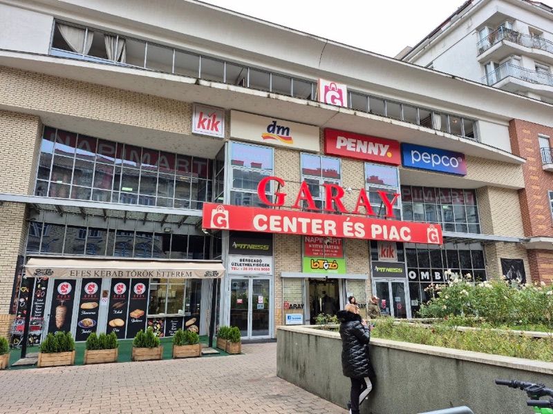 Garay Center, торговий центр біля вокзалу Budapest-Keleti