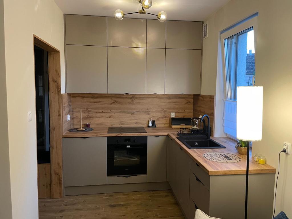 Apartament Żurawie, житло біля вокзалу Ястрове