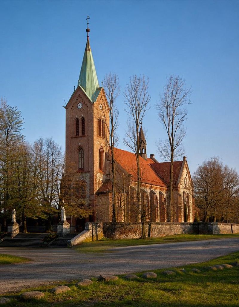 Kościół św. Elżbiety Węgierskiej w Szczakowej, atrakcja w pobliżu dworca Jaworzno Szczakowa