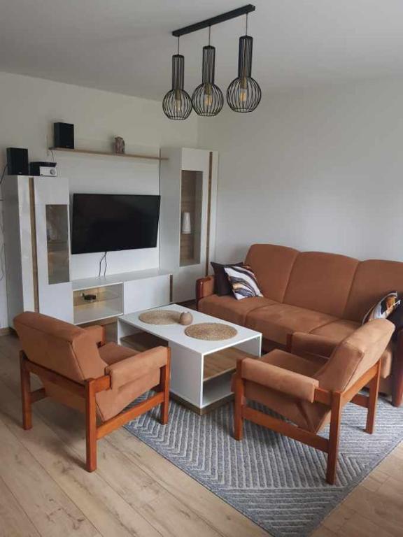 Apartament Chrobry, житло біля вокзалу Кентшин