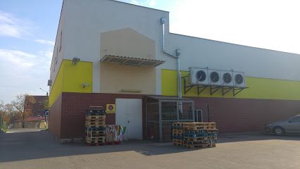 Biedronka, магазин біля вокзалу Кентшин