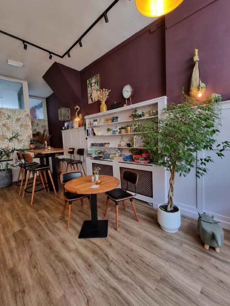 Café Lou, okolice dworca Deventer