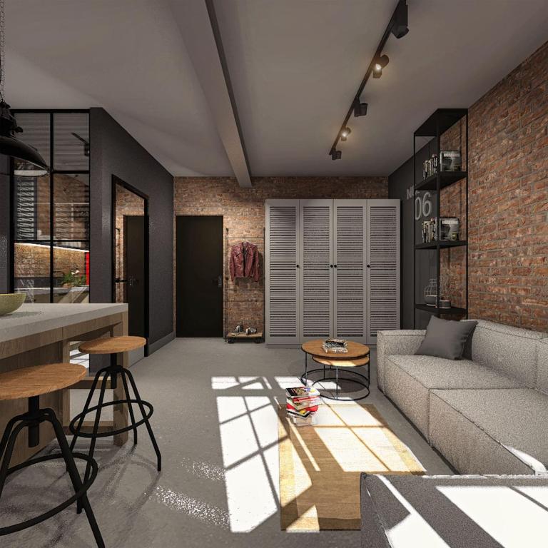 Apartament Piastowska No.6, житло біля вокзалу Ольштин Глувни