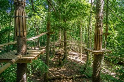 Park Linowy KanYon, atrakcja w pobliżu dworca Dworzec PKP Opole Główne