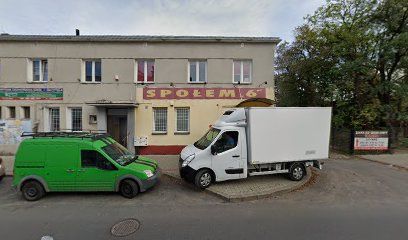 Sklep spożywczy PSS Społem, магазин біля вокзалу Стальова Воля Центр