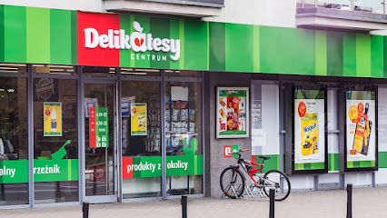 Delikatesy Centrum, магазин біля вокзалу Стальова Воля Центр