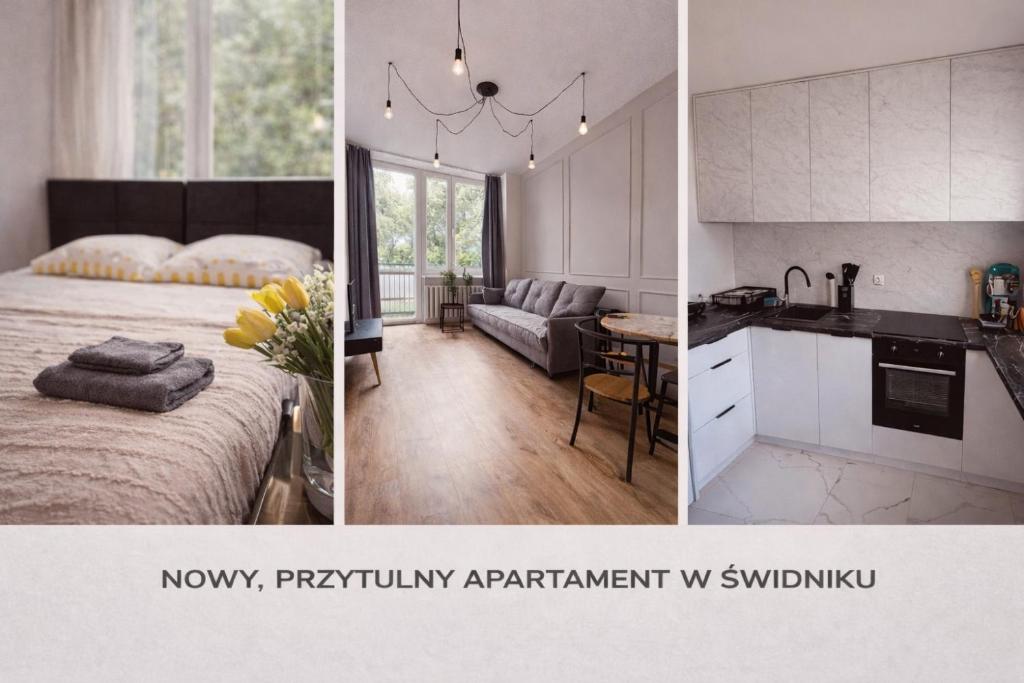 Black or White Świdnik Apartment's, житло біля вокзалу Свиднік Місто