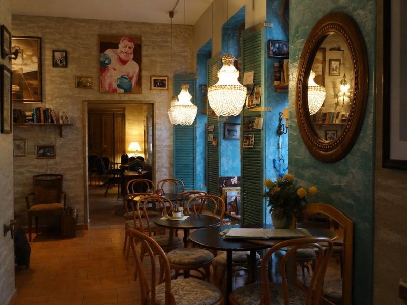 Kawiarnia Galeria Sztuki El Papa – Cafe Hemingway, okolice dworca Świnoujście