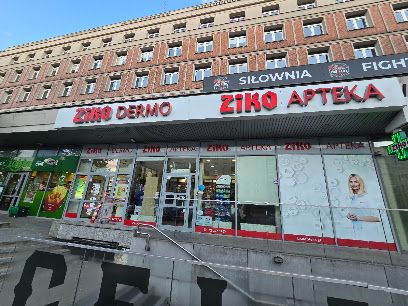 Ziko Apteka, магазин біля вокзалу Варшава Глувна