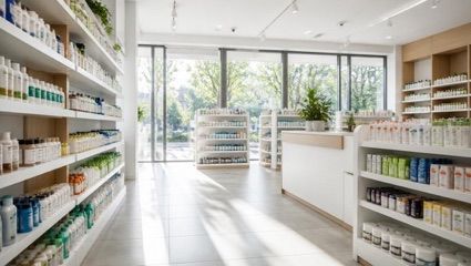 Super-Pharm Apteka / Punkt Szczepień, sklep przy dworcu Warszawa Wschodnia
