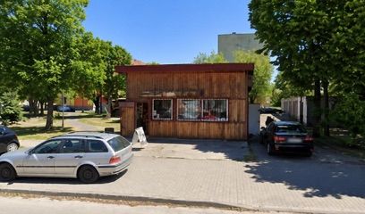 Kuśmierski K. Kiosk spożywczy, sklep przy dworcu Zawiercie